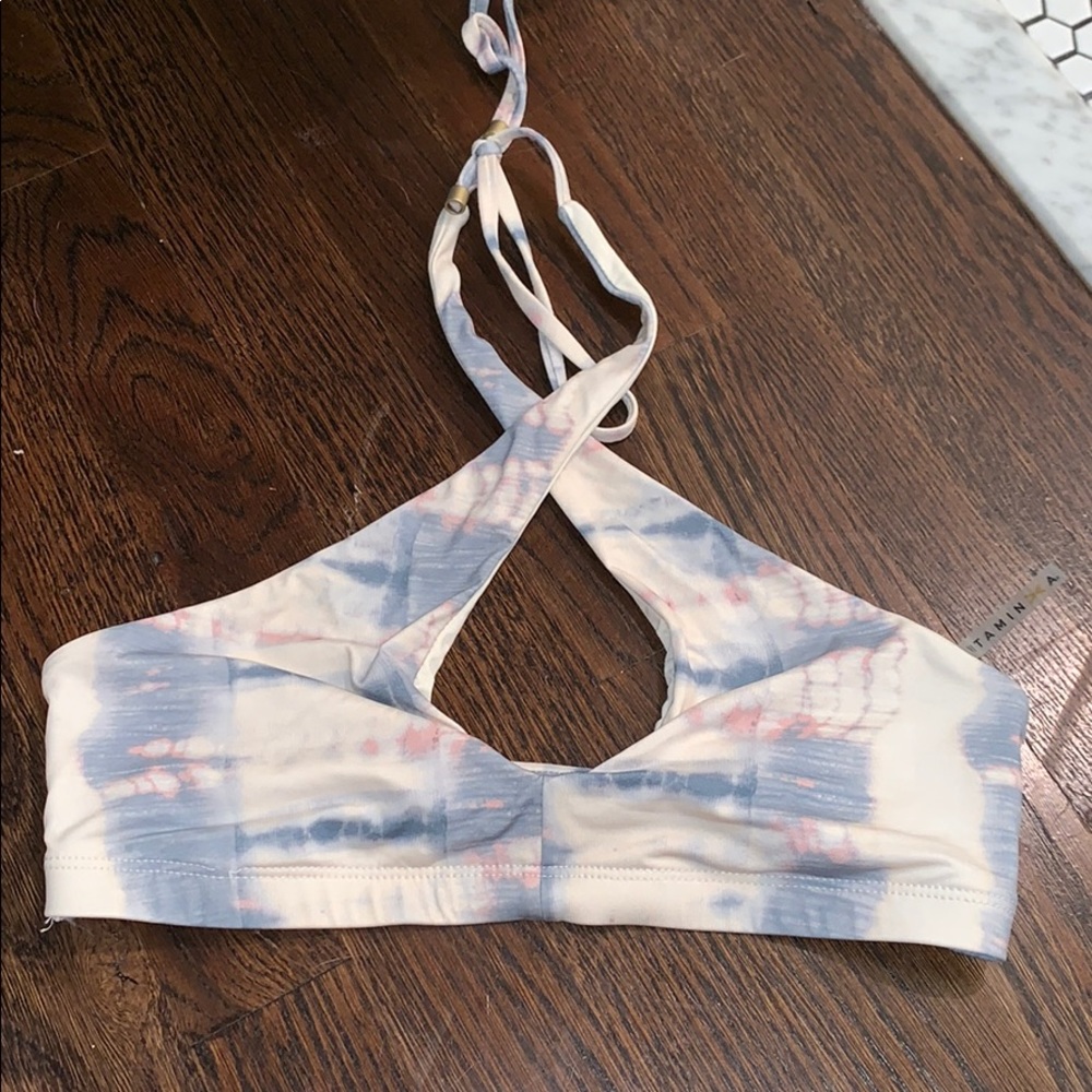 Vitamin A  cross neck bikini top